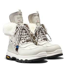 Martin Boots Shell Fur V16 Off White
