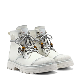 Martin Boots Shell V10 Moonlight White