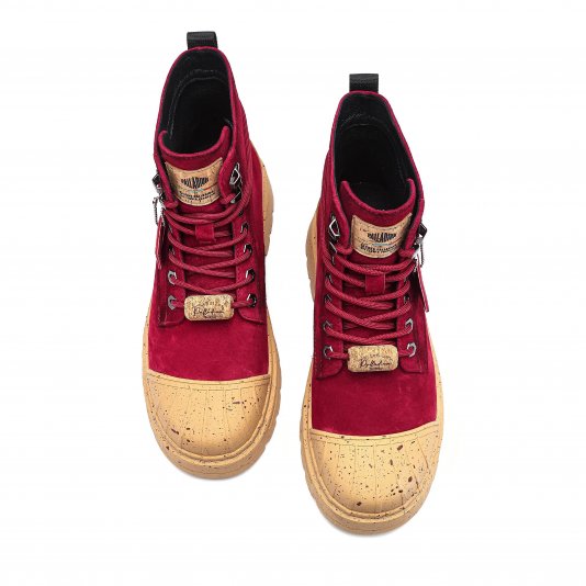 Martin Boots Shell V10 Red Wine