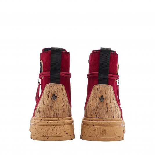 Martin Boots Shell V10 Red Wine