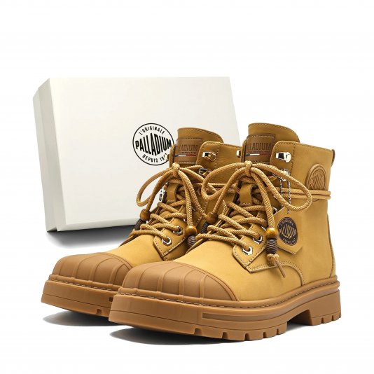 Martin Boots Shell V10 Yellowish Brown