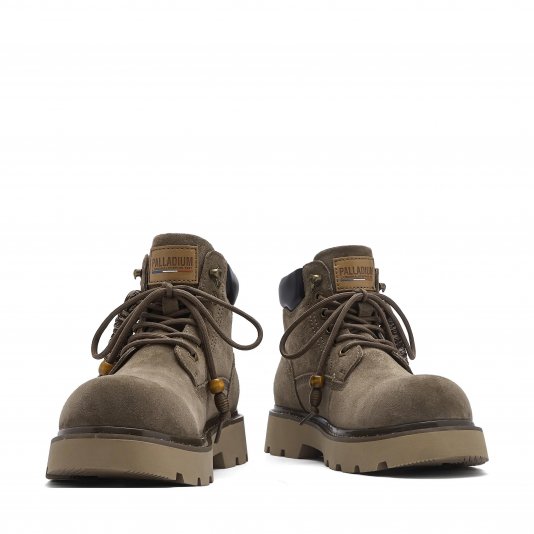 Martin Boots Suede Dark Khaki
