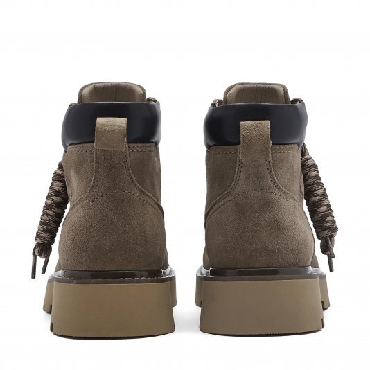 Martin Boots Suede Dark Khaki