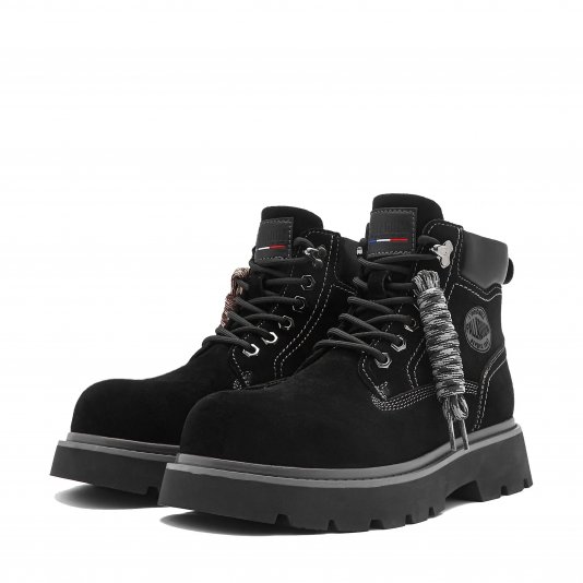 Martin Boots Suede Darth Vader