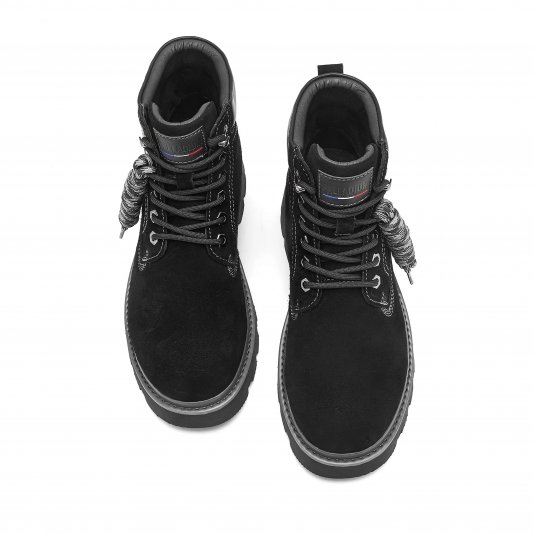Martin Boots Suede Darth Vader