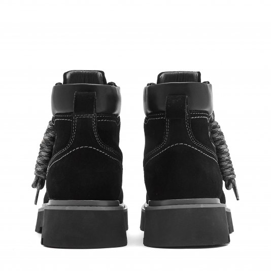Martin Boots Suede Darth Vader