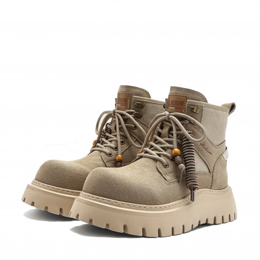 Martin Boots Suede V4 Light Khaki