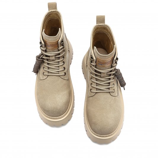 Martin Boots Suede V4 Light Khaki