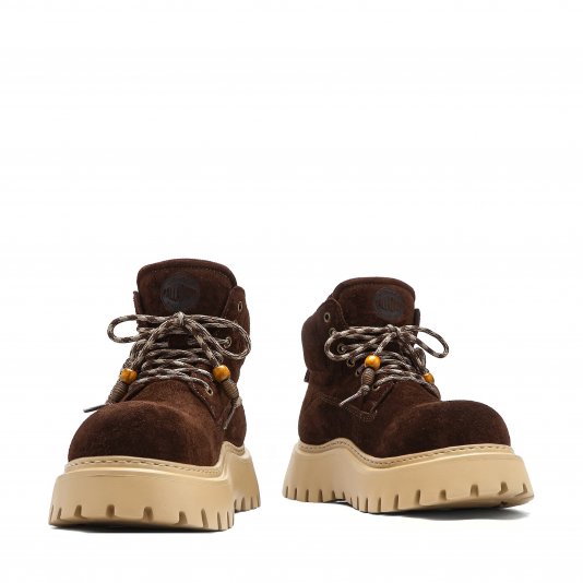 Martin Boots Suede V5 Chestnut Brown