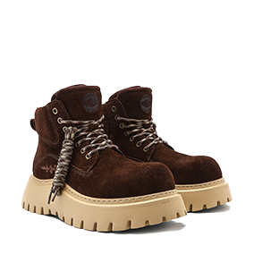 Martin Boots Suede V5 Chestnut Brown