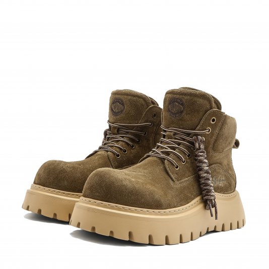 Martin Boots Suede V5 Olive Green