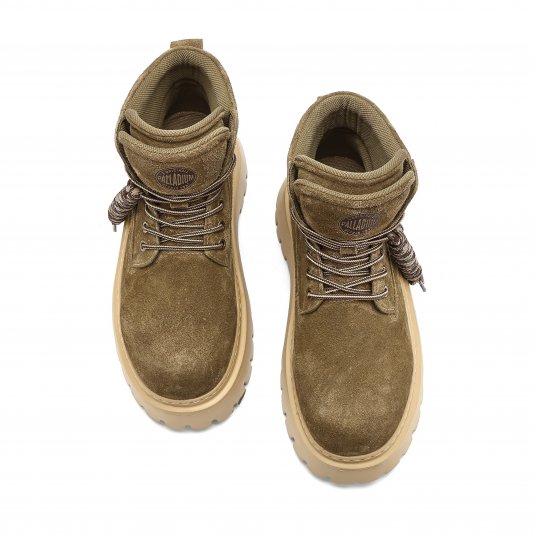 Martin Boots Suede V5 Olive Green