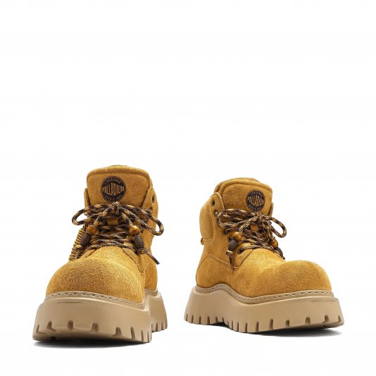 Martin Boots Suede V5 Yellowish Brown