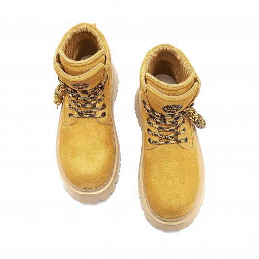 Martin Boots Suede V5 Yellowish Brown