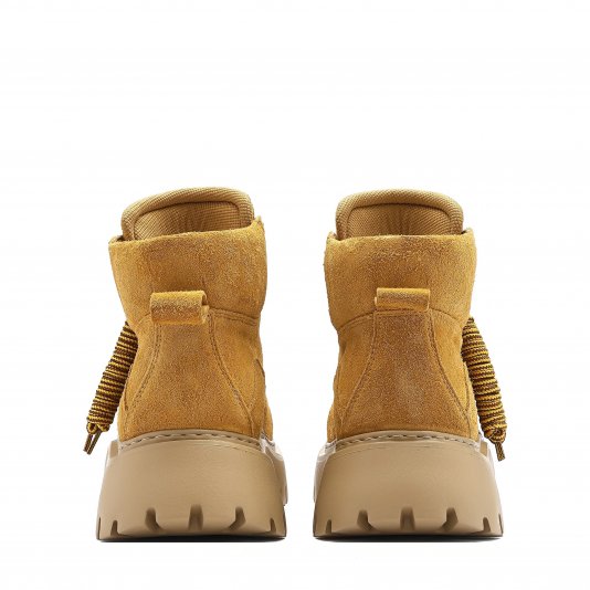 Martin Boots Suede V5 Yellowish Brown