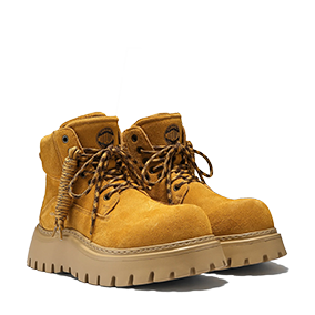 Martin Boots Suede V5 Yellowish Brown