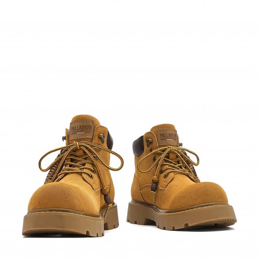 Martin Boots Suede Yellow