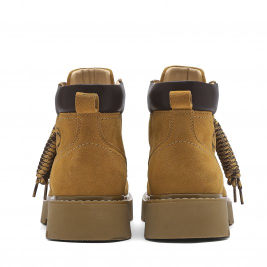 Martin Boots Suede Yellow