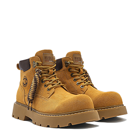 Martin Boots Suede Yellow