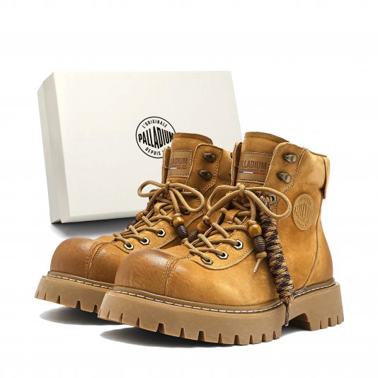 Martin Boots V12 Yellowish Brown