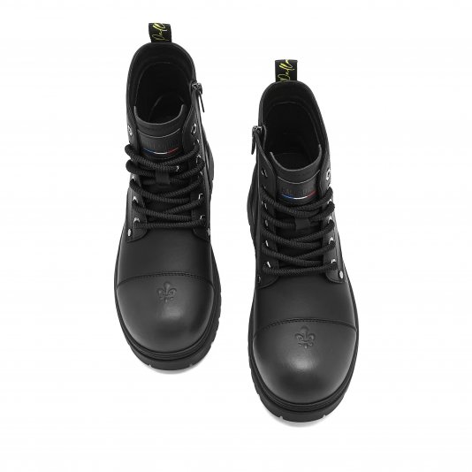 Martin Boots Zip Iris Mono Black