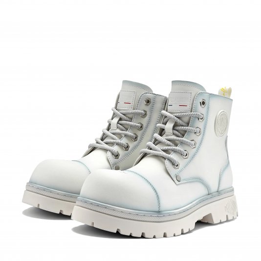 Martin Boots Zip Iris White Moonlight