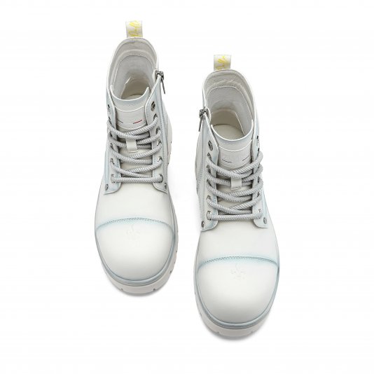 Martin Boots Zip Iris White Moonlight