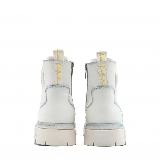 Martin Boots Zip Iris White Moonlight