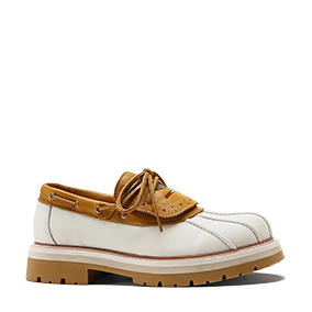 Martin Shoes Shell V17 Off White/Brown