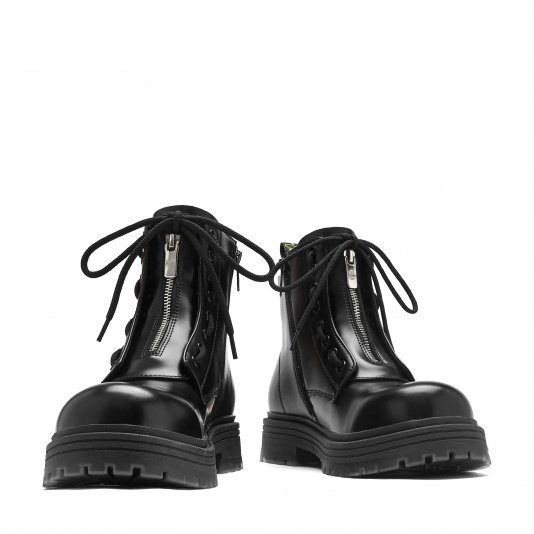 Merard Boots Metal Zipper V3 Black