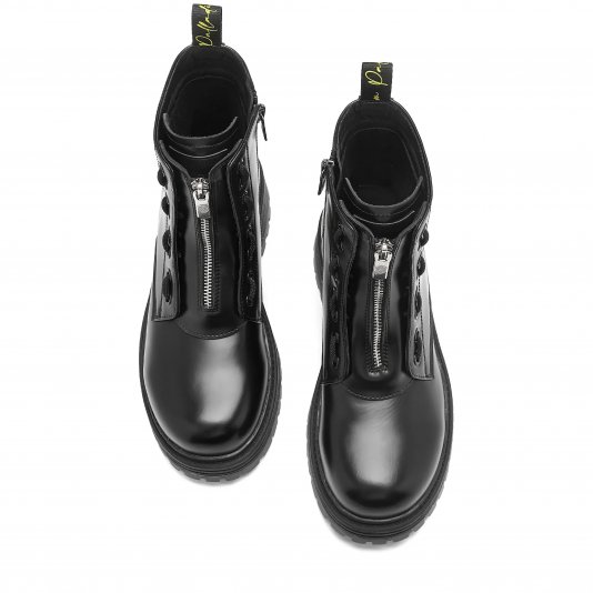Merard Boots Metal Zipper V3 Black