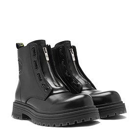 Merard Boots Metal Zipper V3 Black