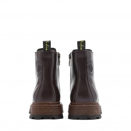 Merard Boots Metal Zipper V3 Burgundy