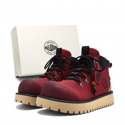 Merard Boots V4 Red Wine/Black