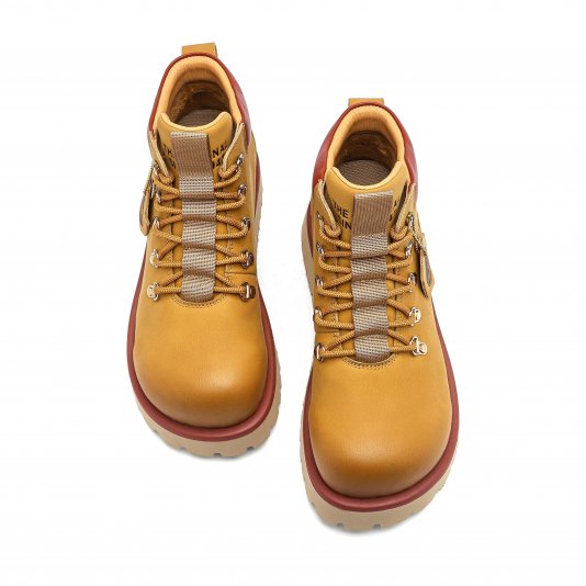 Merard Boots V4 Yellowish Brown/Red