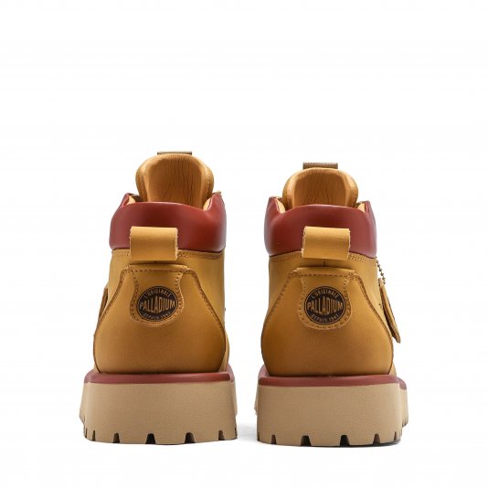 Merard Boots V4 Yellowish Brown/Red