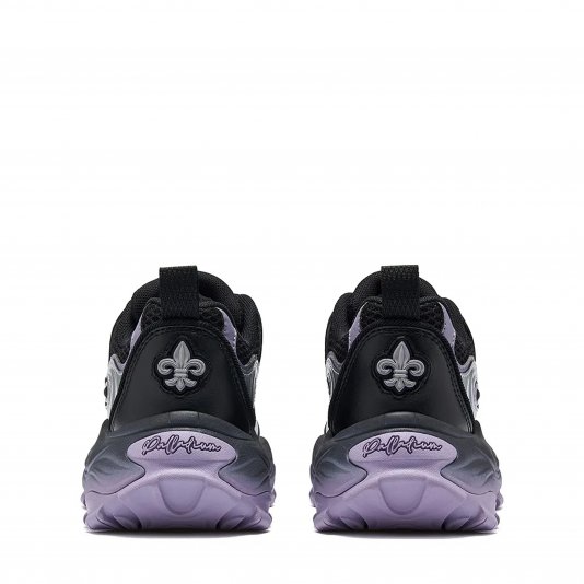 Round Head Silver/Purple/Black