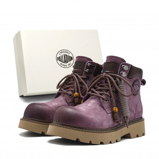 Martin Boots Purple
