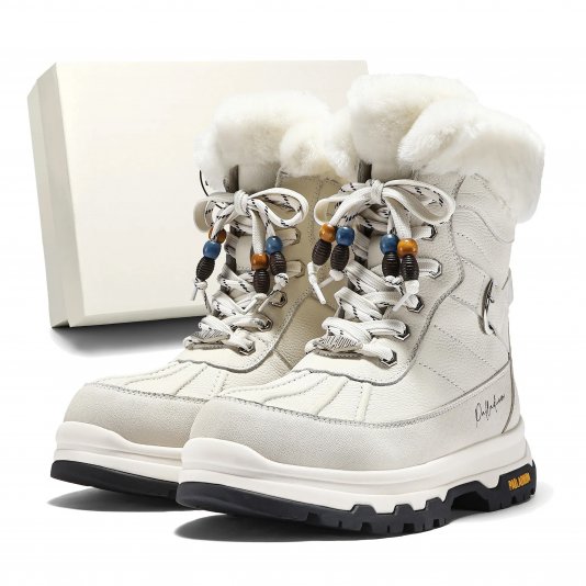 Martin Boots Shell Fur V15 Off White