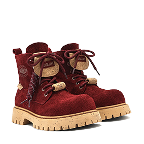 Martin Boots Suede V1 Burgundy