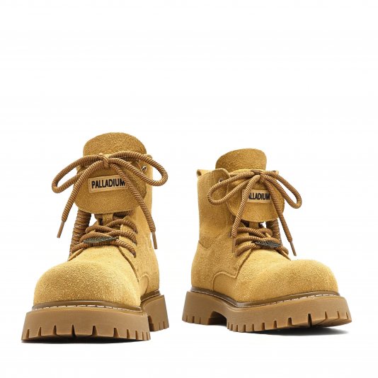 Martin Boots Suede V1 Yellowish Brown