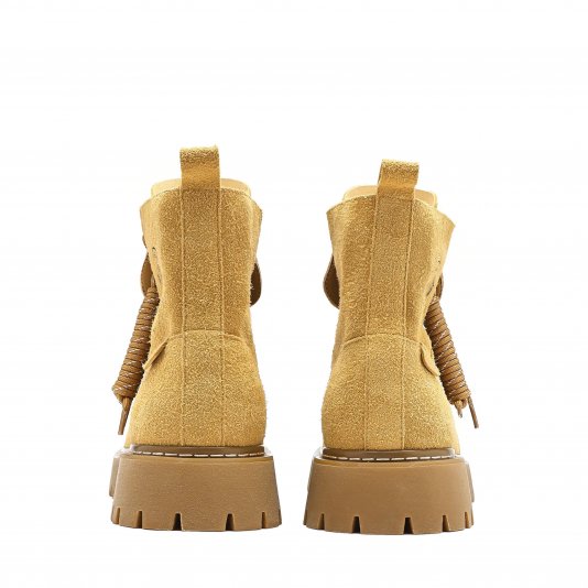 Martin Boots Suede V1 Yellowish Brown