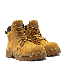 Martin Boots Suede V6 Yellow Brown