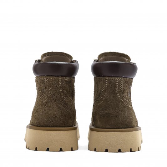 Martin Boots Suede v7 Olive Green