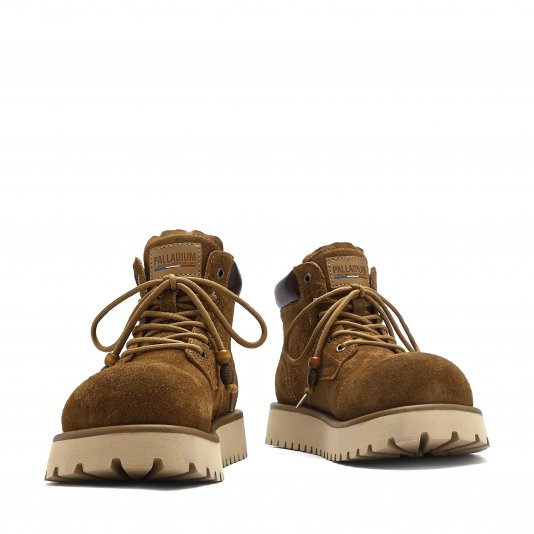 Martin Boots Suede v7 Yellowish Brown