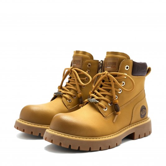 Martin Boots Zip Yellow