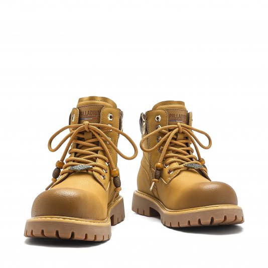 Martin Boots Zip Yellow