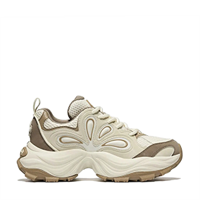 Round Head Shadow Brown/Beige/Cream White