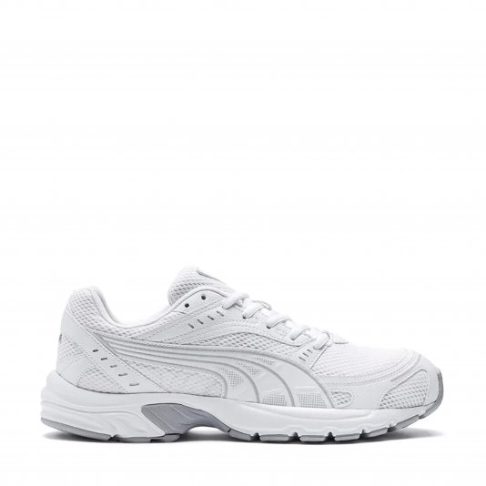 Axis Round Toe White/Feather Gray