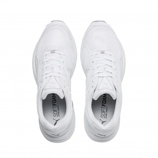 Axis Round Toe White/Feather Gray